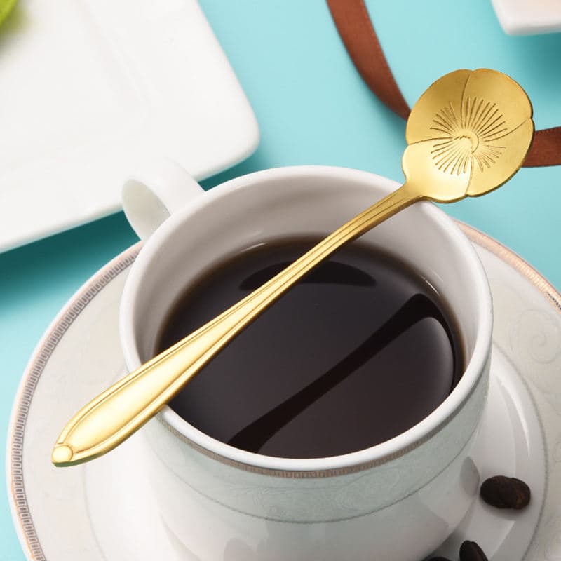 Coffee & Dessert Spoons - Set of 4